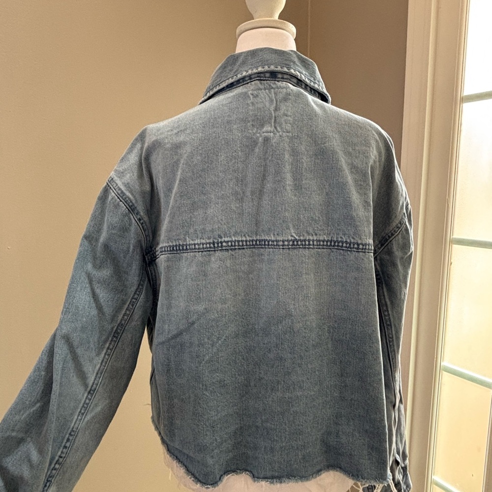 Aerie Blue Jean Jacket - Picture 3 of 4